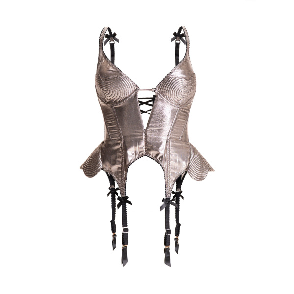 Maria Lucia Hohan Darcy Corset in Golden Hour | Sleeveless | Luxury Shoes 