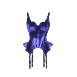 Maria Lucia Hohan Denver Corset in Blue | Sleeveless | Luxury Shoes 