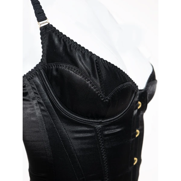 Maria Lucia Hohan Elea Corset in Black | Sleeveless | Luxury Shoes 