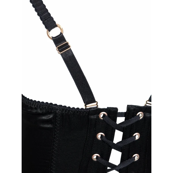 Maria Lucia Hohan Elea Corset in Black | Sleeveless | Luxury Shoes 