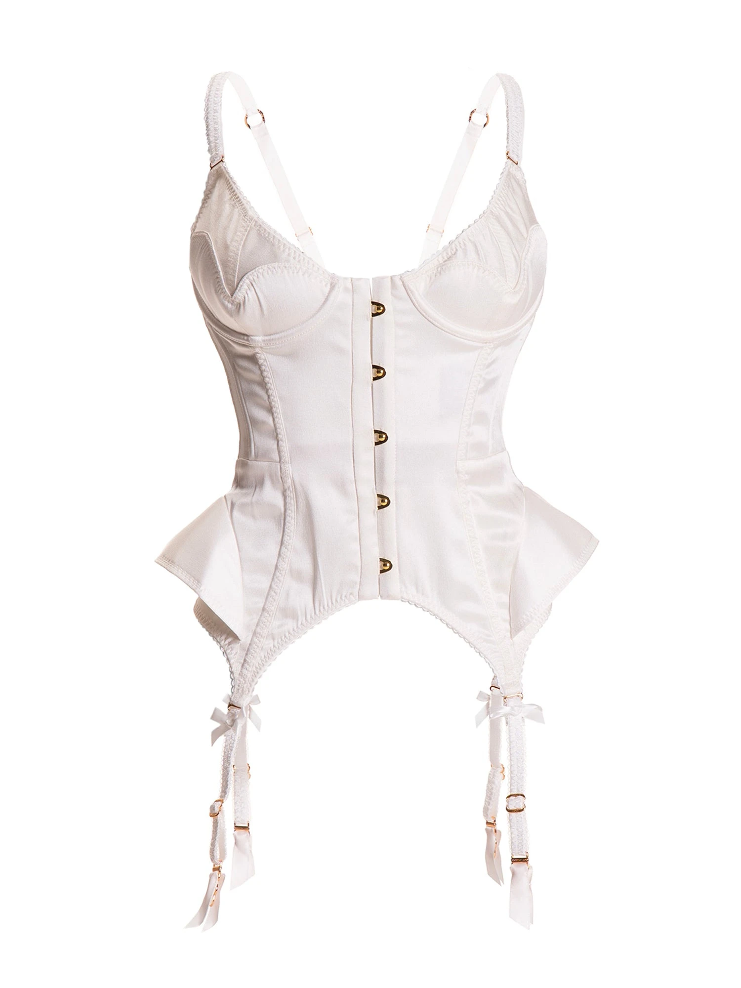 Maria Lucia Hohan Elea Corset in White Maria Lucia Hohan Elea Corset in White | Sleeveless | Luxury Shoes