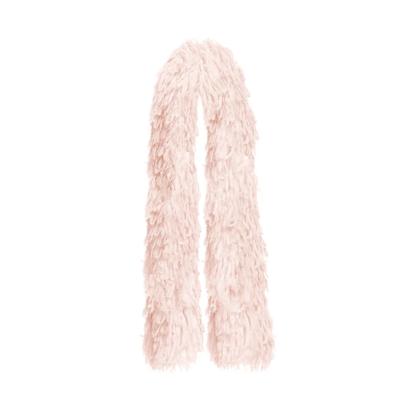 Maria Lucia Hohan Enya Fringe Scarf in Pink | Scarves | Luxury Shoes 