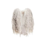 Maria Lucia Hohan Fussili Cape in Ivory | Scarves | Luxury Shoes 