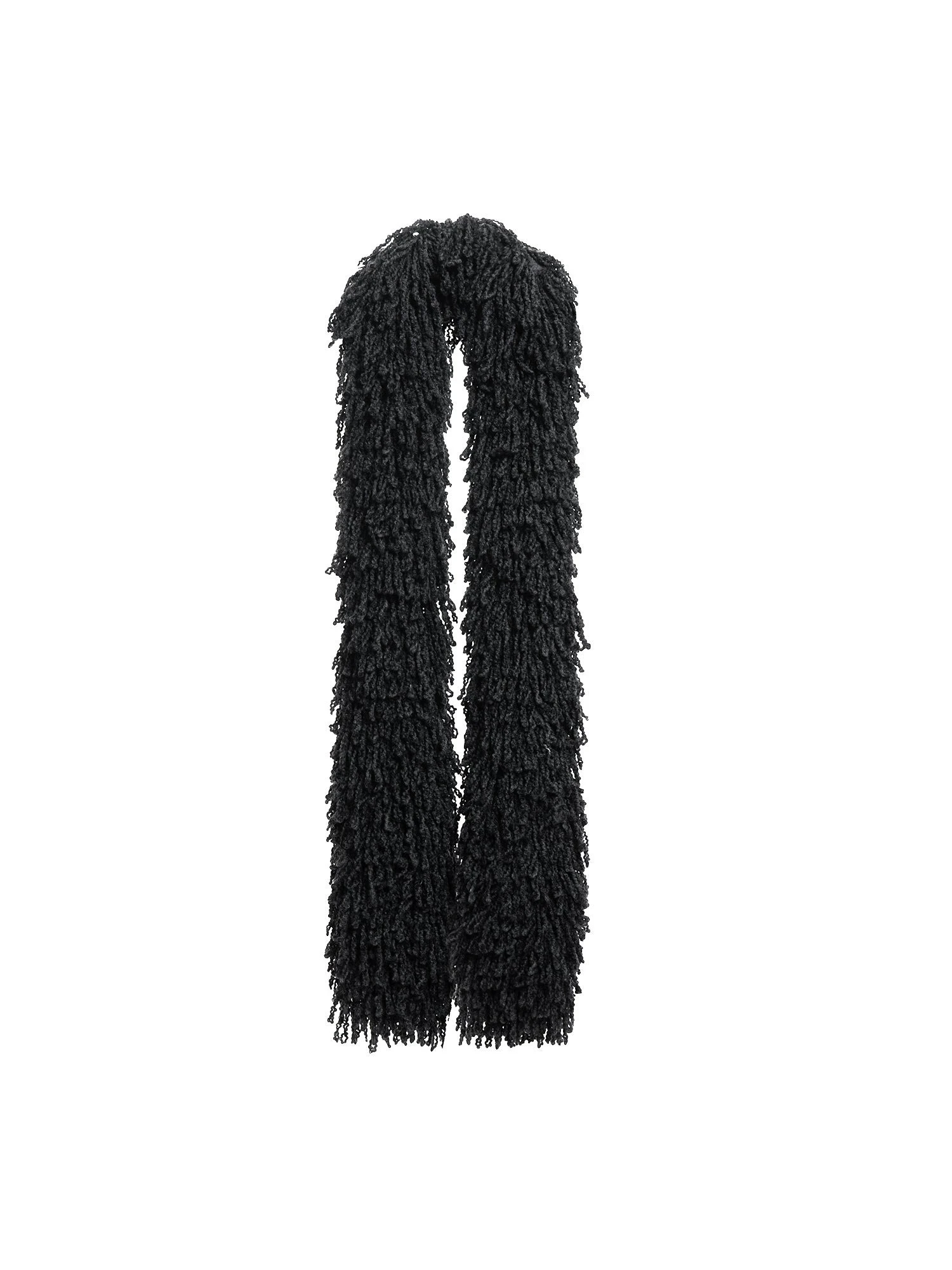 Maria Lucia Hohan Fussili Scarf in Black Maria Lucia Hohan Fussili Scarf in Black | Scarves | Luxury Shoes