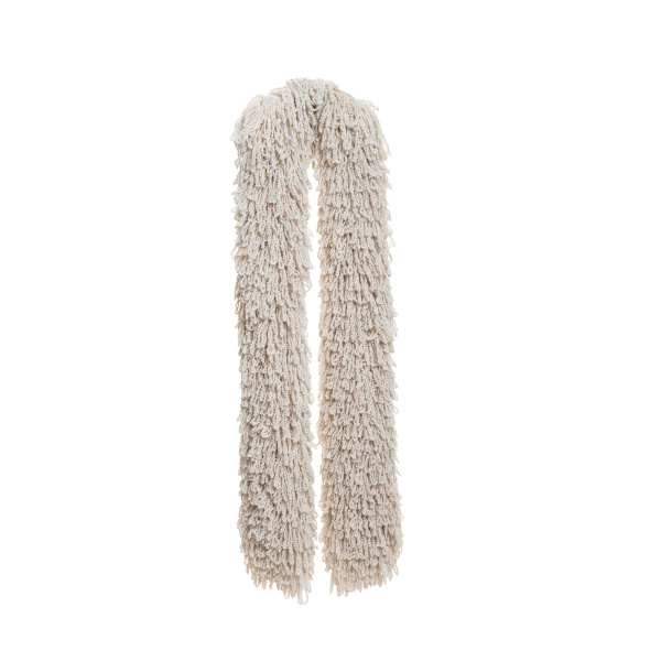 Maria Lucia Hohan Fussili Scarf in Ivory | Scarves | Luxury Shoes 