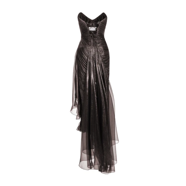 Maria Lucia Hohan Heidi Gown in Incense | Evening Gowns | Luxury Shoes 