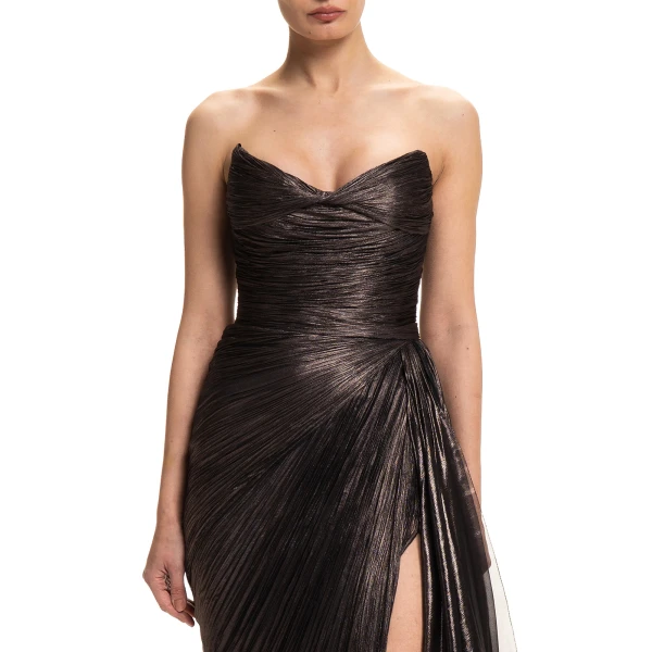 Maria Lucia Hohan Heidi Gown in Incense | Evening Gowns | Luxury Shoes 