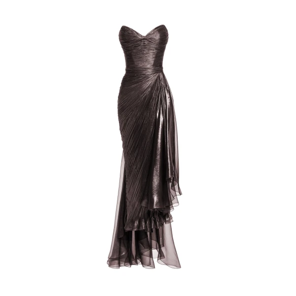 Maria Lucia Hohan Heidi Gown in Incense | Evening Gowns | Luxury Shoes 