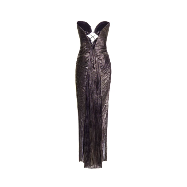 Maria Lucia Hohan Huda Gown in Incense | Evening Gowns | Luxury Shoes 