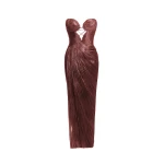 Maria Lucia Hohan Huda Gown in Truffle | Evening Gowns | Luxury Shoes 