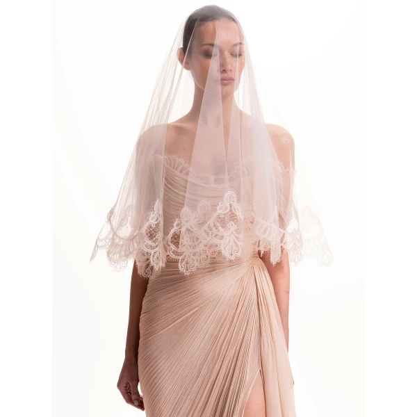 Maria Lucia Hohan Iva Bridal Veil | Hair Accessories | Luxury Shoes 