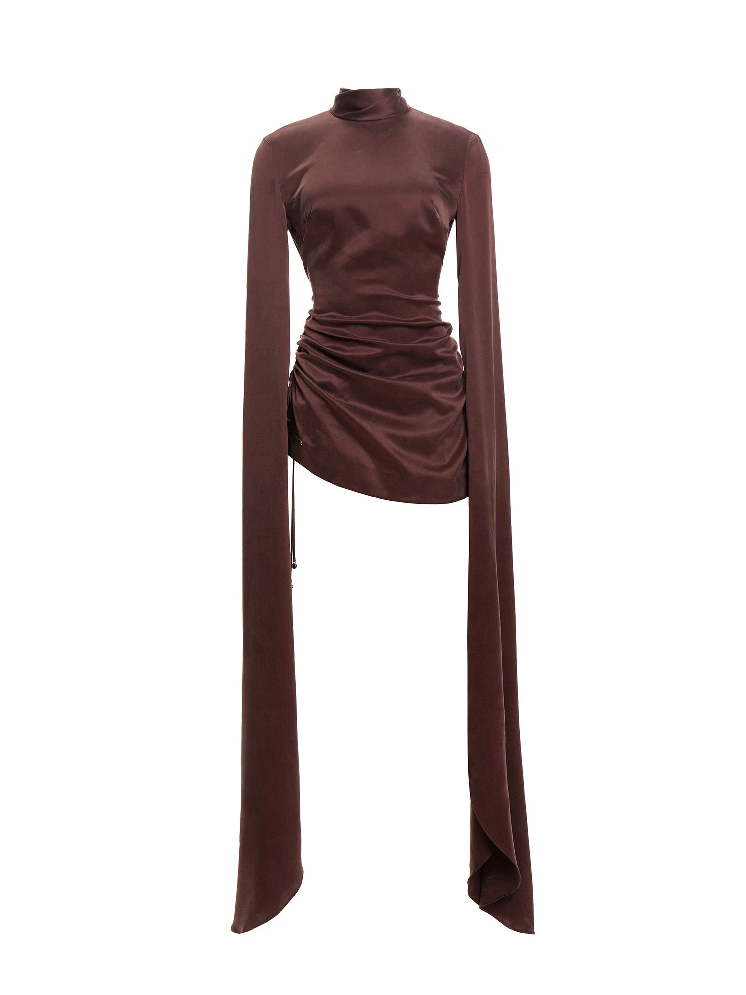 Maria Lucia Hohan Jamila Mini Dress in Bitter Chocolate Maria Lucia Hohan Jamila Mini Dress in Bitter Chocolate | Mini Dresses | Luxury Shoes