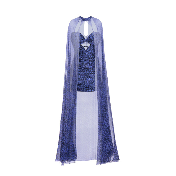Maria Lucia Hohan Klara Cape in Amparo Houndstooth | Scarves | Luxury Shoes 