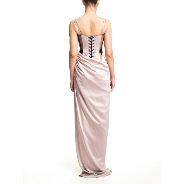 Maria Lucia Hohan Maleena Gown in Birch | Evening Gowns | Luxury Shoes 