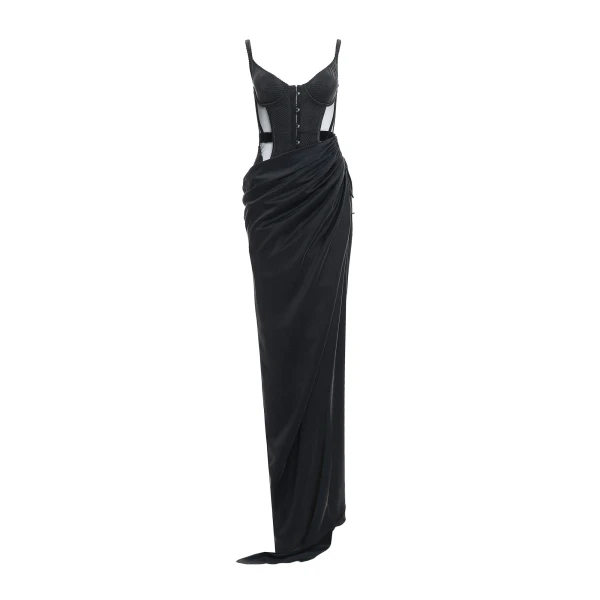 Maleena Gown in Black