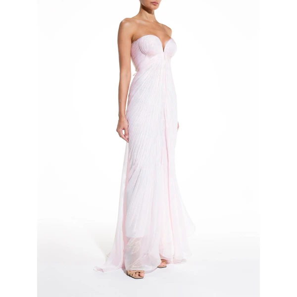 Maria Lucia Hohan Meilien Gown in Rosa | Evening Gowns | Luxury Shoes 
