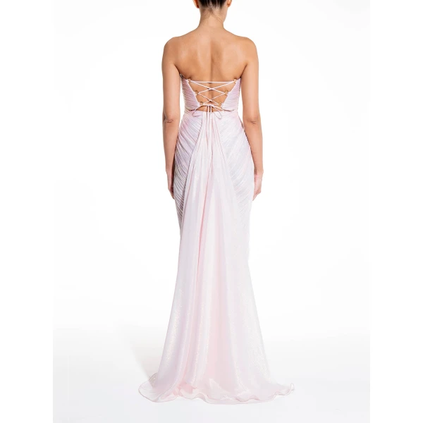 Maria Lucia Hohan Meilien Gown in Rosa | Evening Gowns | Luxury Shoes 