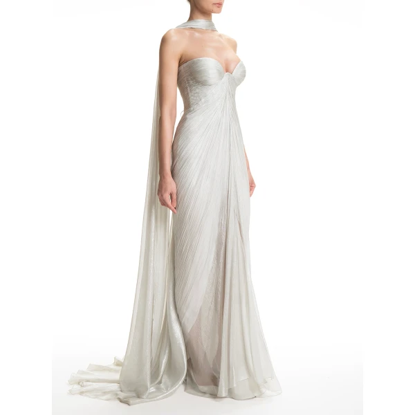 Maria Lucia Hohan Mio Shawl in New Opal | Scarves | Luxury Shoes 