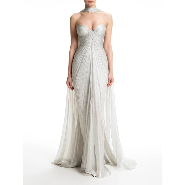 Maria Lucia Hohan Mio Shawl in New Opal | Scarves | Luxury Shoes 