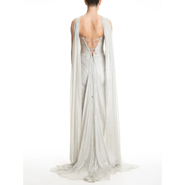 Maria Lucia Hohan Mio Shawl in New Opal | Scarves | Luxury Shoes 