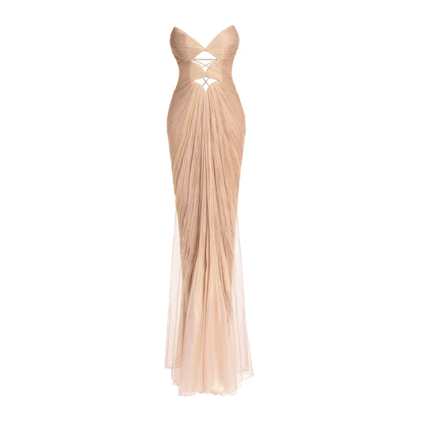 Mischa Gown in Champagne