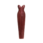 Maria Lucia Hohan Nadira Gown in Truffle | Evening Gowns | Luxury Shoes 