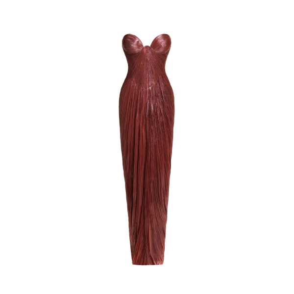 Nadira Gown in Truffle