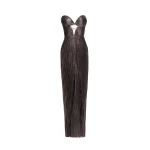 Maria Lucia Hohan Naima Gown in Incense | Evening Gowns | Luxury Shoes 