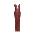 Maria Lucia Hohan Naima Gown in Truffle | Evening Gowns | Luxury Shoes 