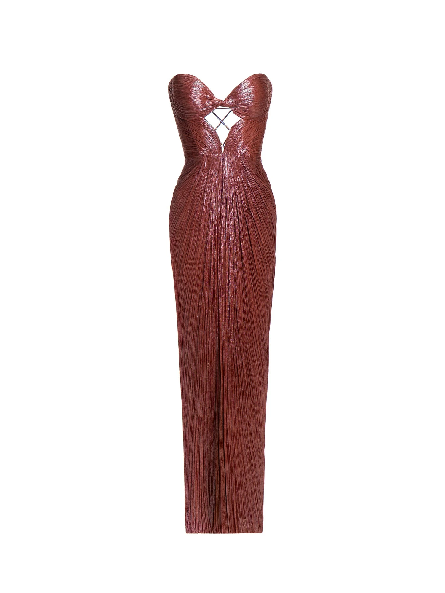 Maria Lucia Hohan Naima Gown in Truffle Maria Lucia Hohan Naima Gown in Truffle | Evening Gowns | Luxury Shoes