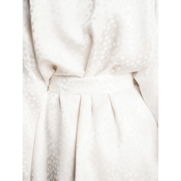 Maria Lucia Hohan Novia Kaftan in Ivory | Robes | Luxury Shoes 