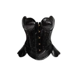 Maria Lucia Hohan Rosalinda Corset in Licorice | Sleeveless | Luxury Shoes 