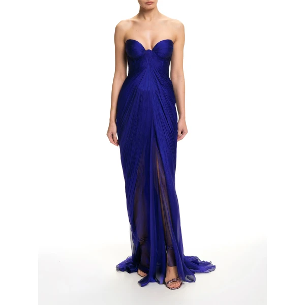 Maria Lucia Hohan Salima Gown in Galaxy | Evening Gowns | Luxury Shoes 