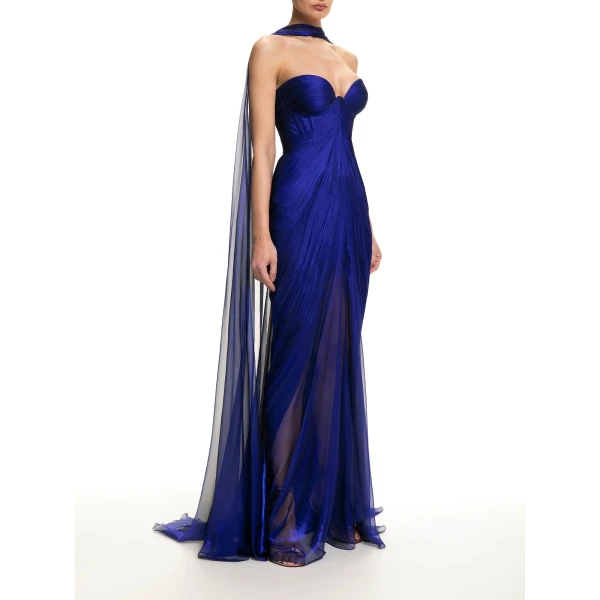 Maria Lucia Hohan Salima Gown in Galaxy | Evening Gowns | Luxury Shoes 