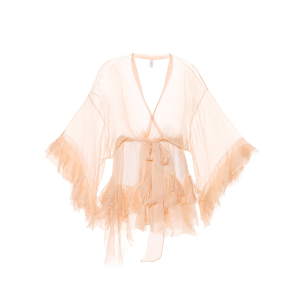 Maria Lucia Hohan Sassy Kaftan in Peach | Robes | Luxury Shoes 