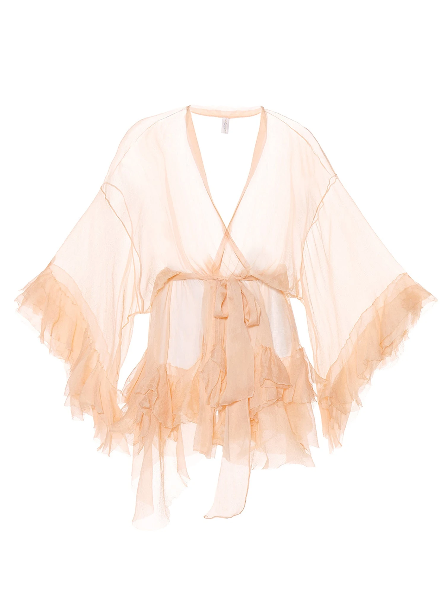 Maria Lucia Hohan Sassy Kaftan in Peach Maria Lucia Hohan Sassy Kaftan in Peach | Robes | Luxury Shoes