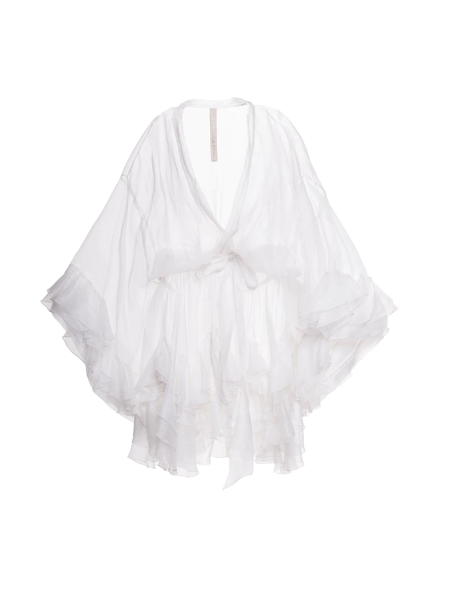 Maria Lucia Hohan Sassy Kaftan in White Maria Lucia Hohan Sassy Kaftan in White | Robes | Luxury Shoes