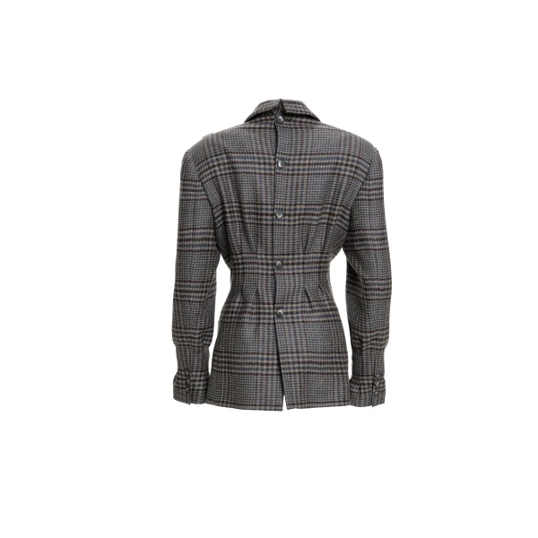 Maria Lucia Hohan Sharun Blazer in Bosco Houndstooth | Blazers | Luxury Shoes 
