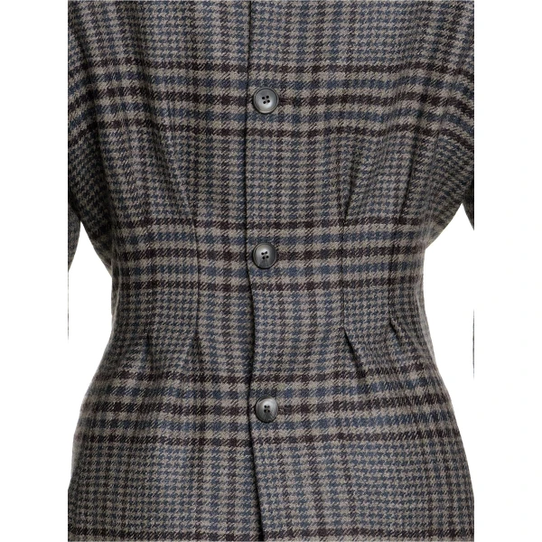 Maria Lucia Hohan Sharun Blazer in Bosco Houndstooth | Blazers | Luxury Shoes 