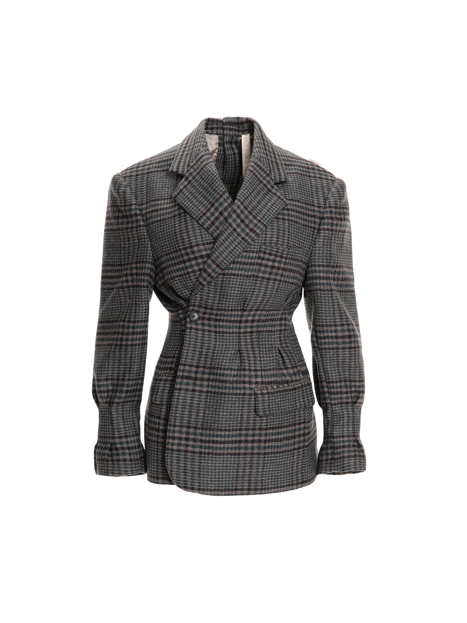 Maria Lucia Hohan Sharun Blazer in Bosco Houndstooth Maria Lucia Hohan Sharun Blazer in Bosco Houndstooth | Blazers | Luxury Shoes