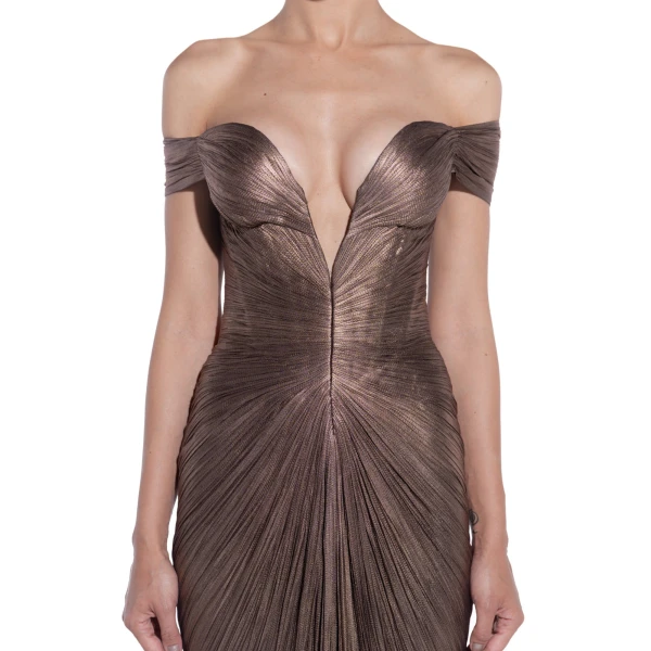 Maria Lucia Hohan Tia Gown in Carbon | Evening Gowns | Luxury Shoes 