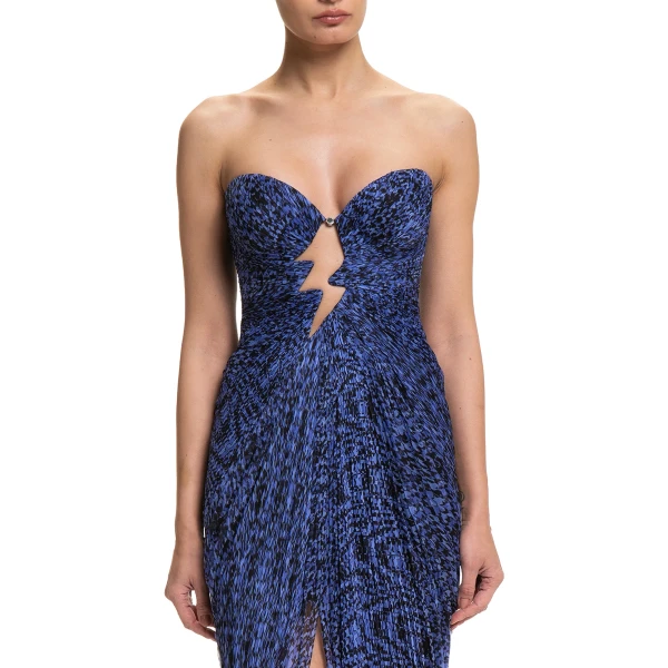 Maria Lucia Hohan Verity Gown in Amparo Print | Evening Gowns | Luxury Shoes 