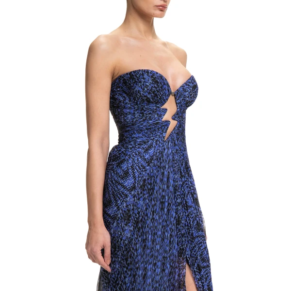 Maria Lucia Hohan Verity Gown in Amparo Print | Evening Gowns | Luxury Shoes 