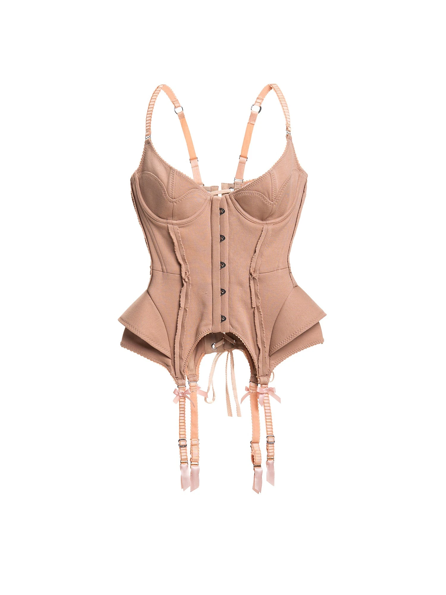 Maria Lucia Hohan Wildcat Corset in Miele Maria Lucia Hohan Wildcat Corset in Miele | Sleeveless | Luxury Shoes