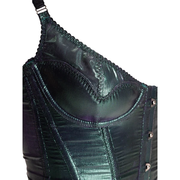 Maria Lucia Hohan Wildrose Corset in Atlantis | Sleeveless | Luxury Shoes 