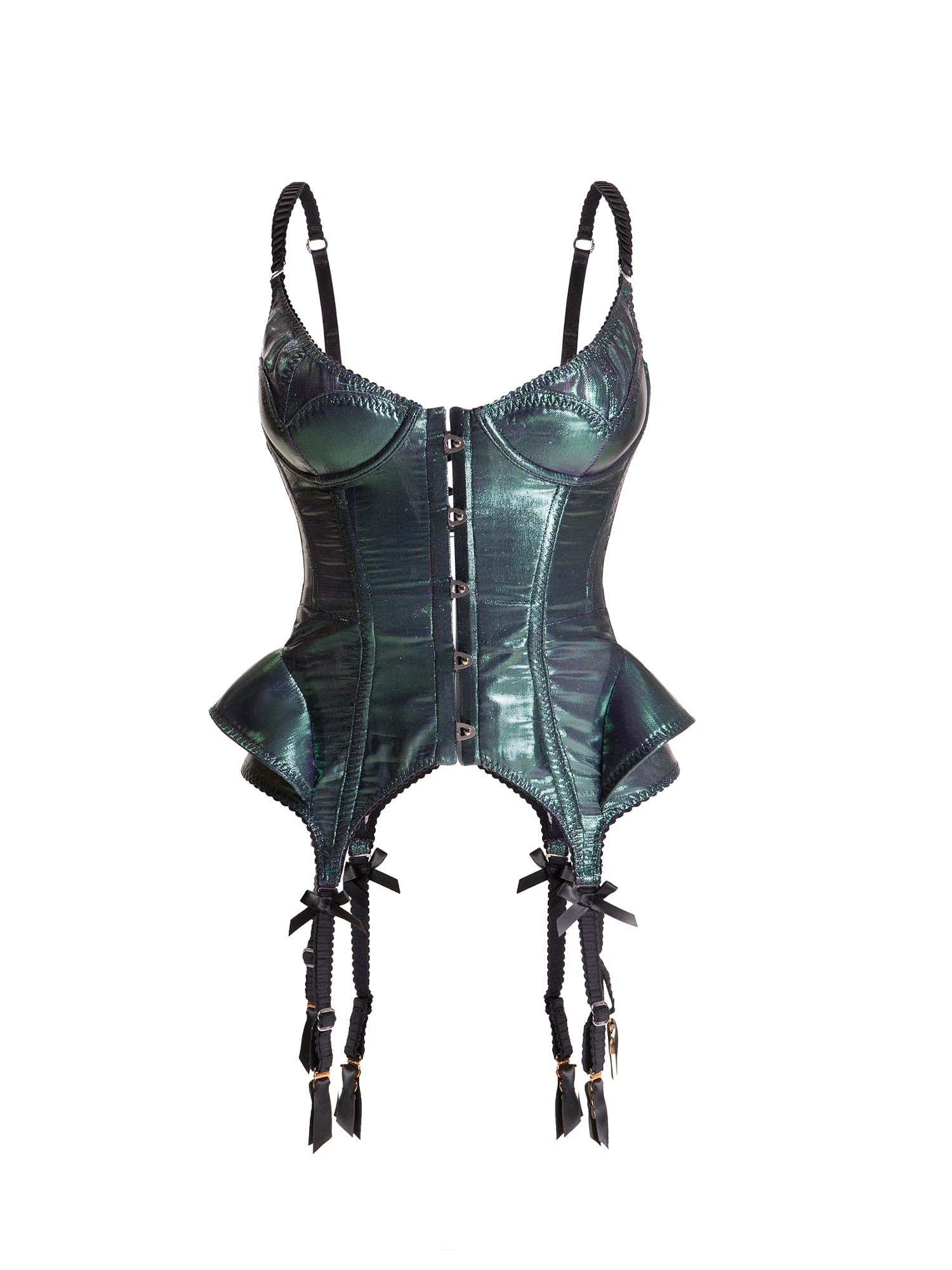 Maria Lucia Hohan Wildrose Corset in Atlantis Maria Lucia Hohan Wildrose Corset in Atlantis | Sleeveless | Luxury Shoes
