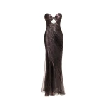 Maria Lucia Hohan Zephyra Gown in Incense | Evening Gowns | Luxury Shoes 