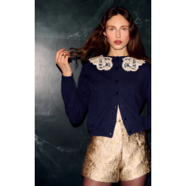 Markarian Mira Silver Shorts, view 6 | Shorts | Luxury Shoes 