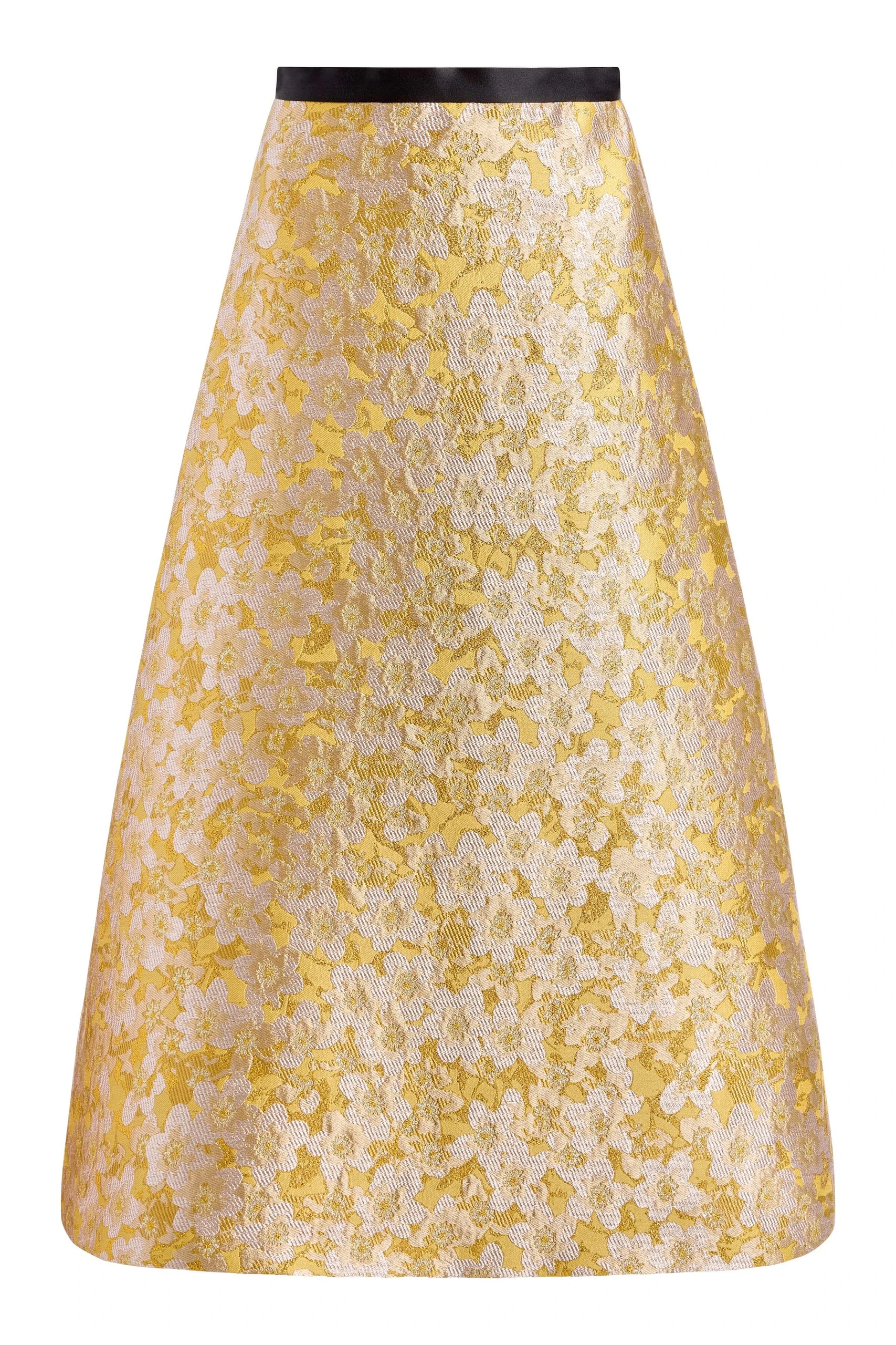 Markarian Pia Gold Midi Skirt Markarian Pia Gold Midi Skirt | Midi Skirts | Luxury Shoes