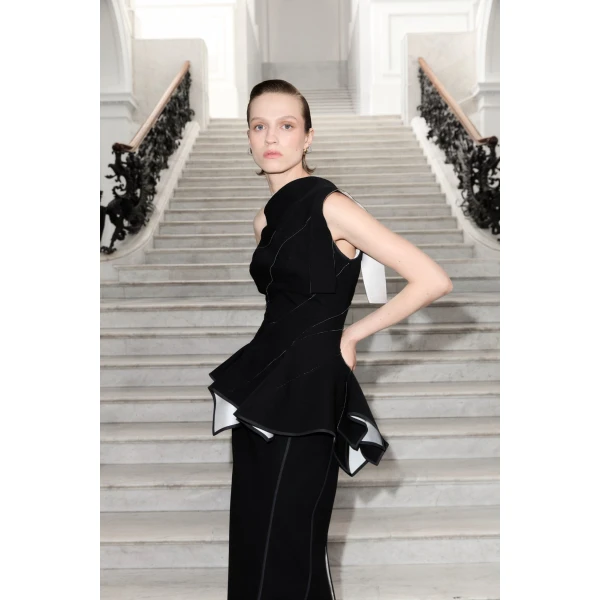 Marmar Halim One-Shoulder Crepe Dress | Evening Gowns | Luxury Shoes 